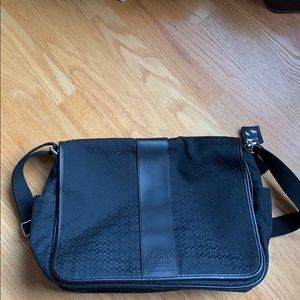 Coach cloth Diaper Bag